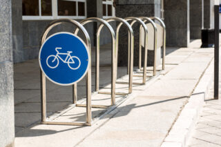 Der Streitpunkt: Das Fahrradparkhaus