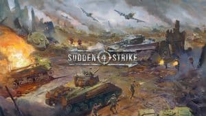 Strategie auf freien Gelände, nur ein Beispiel im Spiel Sudden Strike 4