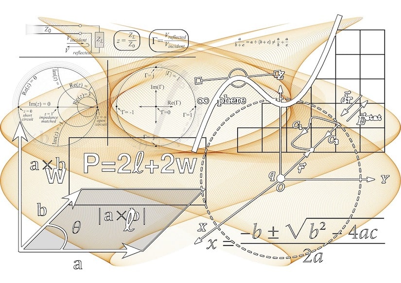 Bild mit Formeln aus Physik-Mathematik - Knochen, Beton und Gummi Gemeinsamkeiten berechnen