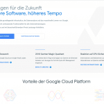 Google Cloud Platform - Cloud computing Services von Google
