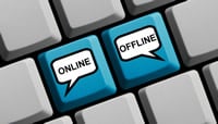 Online und offline Optionen