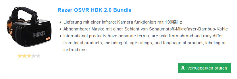 Razor OSVR Brille