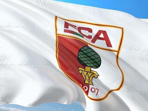FC Augsburg Flagge
