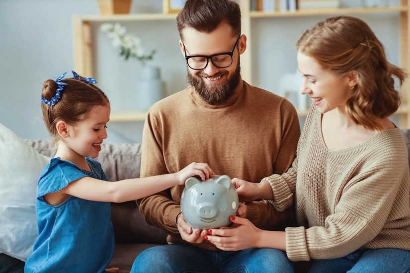 Als Familie Geld sparen