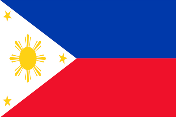 Philippinen Flagge