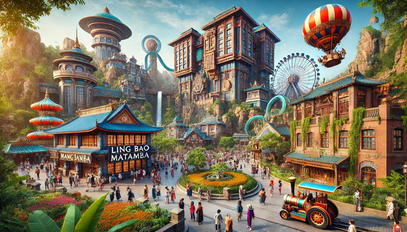 Von China bis Afrika - Die Hotels im Phantasialand
