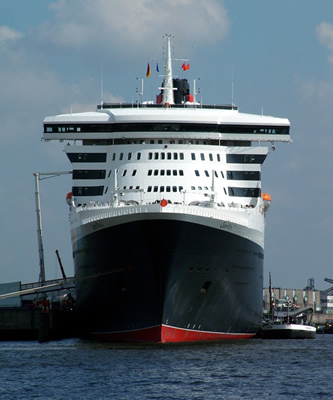 Die Ausstattung des Kreuzfahrtschiffes