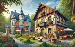 Gästeanwesen Diez an der Lahn: Zeitreise ins Spätmittelalter und Jugendstil