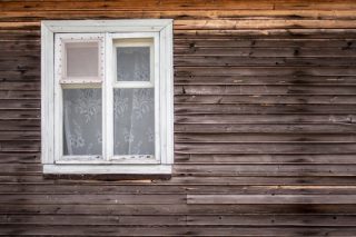 Fensterrahmen aus Holz