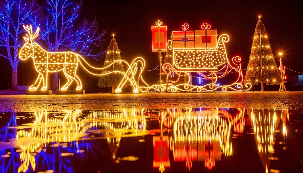 Christmas Garden Koblenz 2024 - Zauberhafte Lichterwelt auf der Festung Ehrenbreitstein