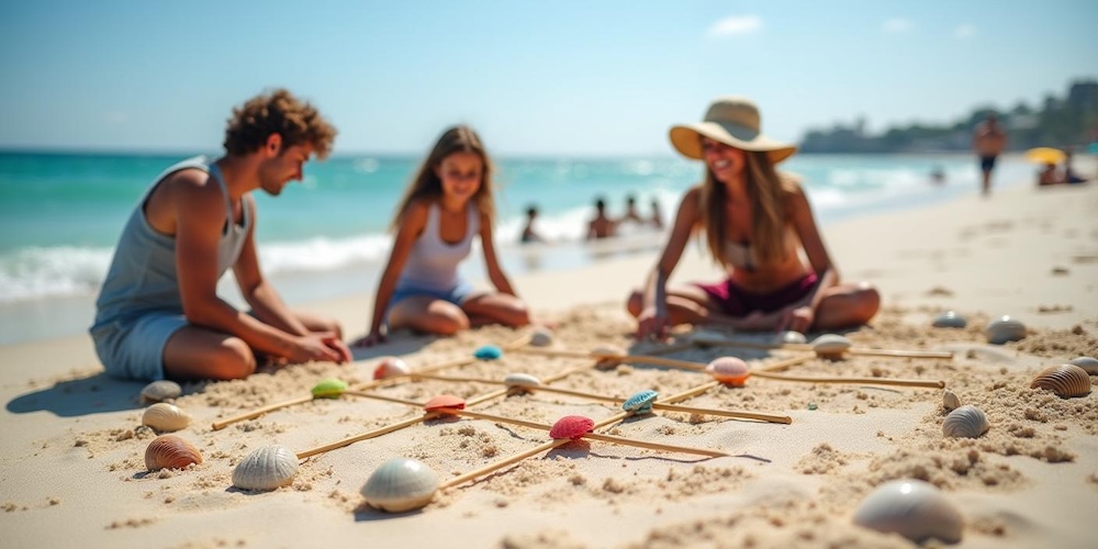 Schiffe versenken lässt sich im Urlaub sogar am Strand spielen