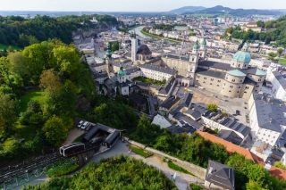 Salzburg historischer Stadtteil