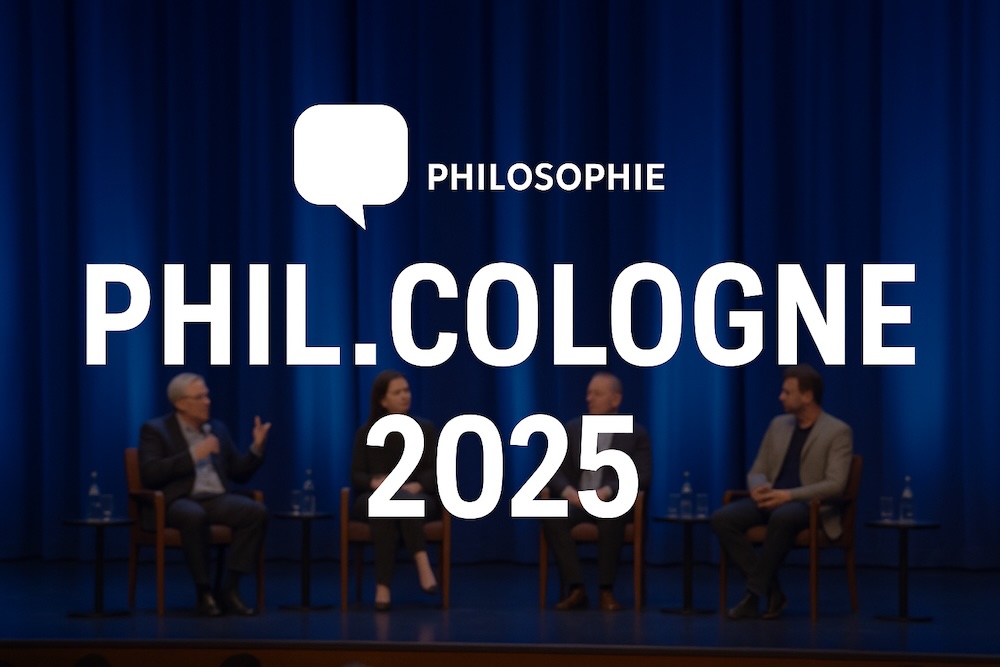 Robert Habeck bei der Phil.Cologne 2025: Ausblick auf das Philosophie Festival