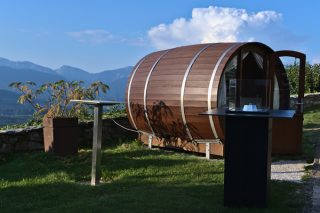 Für einen Hauch von Luxus gibt es Saunen für Gärten