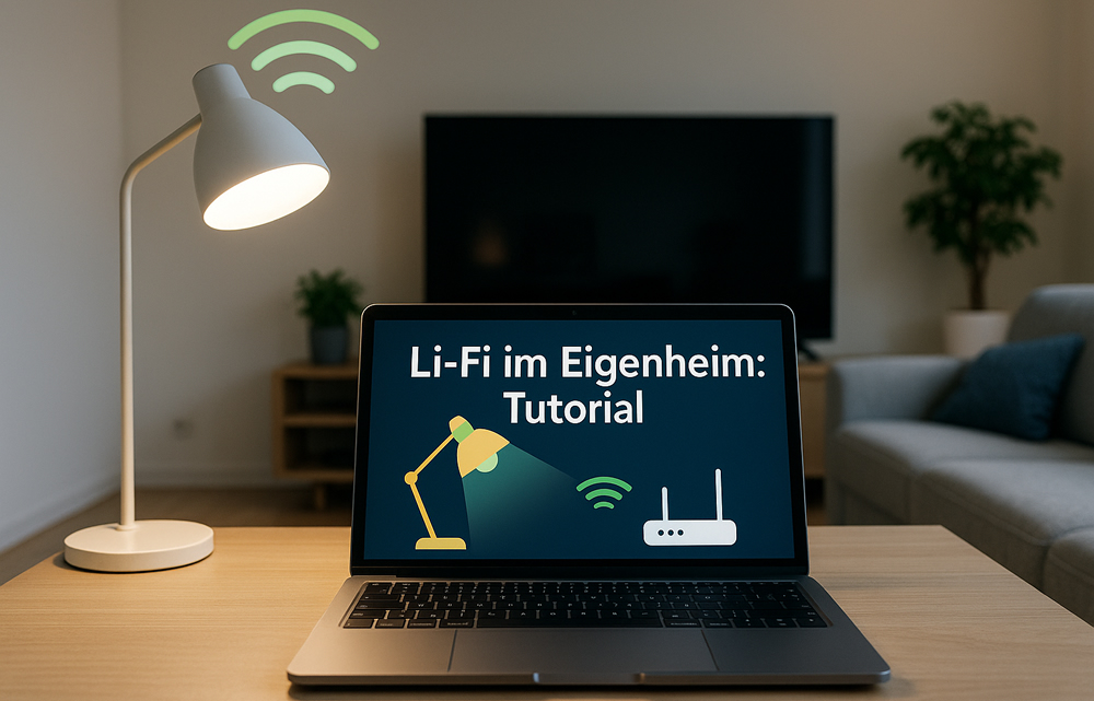 Li-Fi im Eigenheim: Tutorial