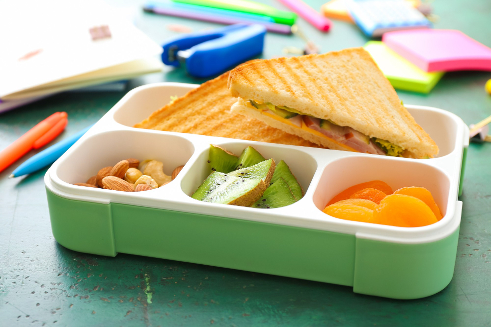 Low-Waste-Lunchbox für Schul­kinder