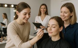 Was genau lernt man an einer Make-up-Schule in München?