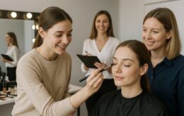 Was genau lernt man an einer Make-up-Schule in München?