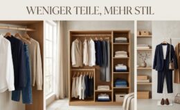 Capsule-Wardrobe: So baust du eine stilvolle Grundgarderobe mit wenigen Stücken