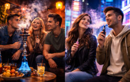 Rauchzeichen im Wandel: Warum die E-Zigarette die Shisha als Jugendtrend ablöst