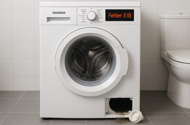 Siemens Waschmaschine Fehler Loschen