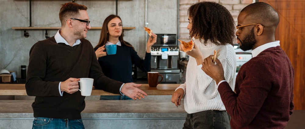 Getränkebar auf der Arbeit