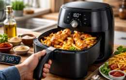 Heißluftfritteuse richtig nutzen: Temperaturen & Zeiten
