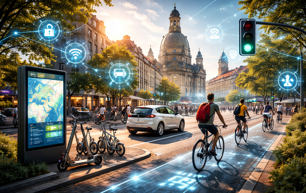 Die Veränderungen durch KI im Alltag der Dresdner Stadtviertel - Alles von Verkehrsplanung bis Nachbarschaftshilfe