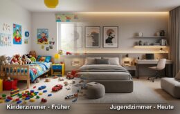 Wenn aus dem Kinder- ein Jugendzimmer wird: Tipps für eine moderne Einrichtung