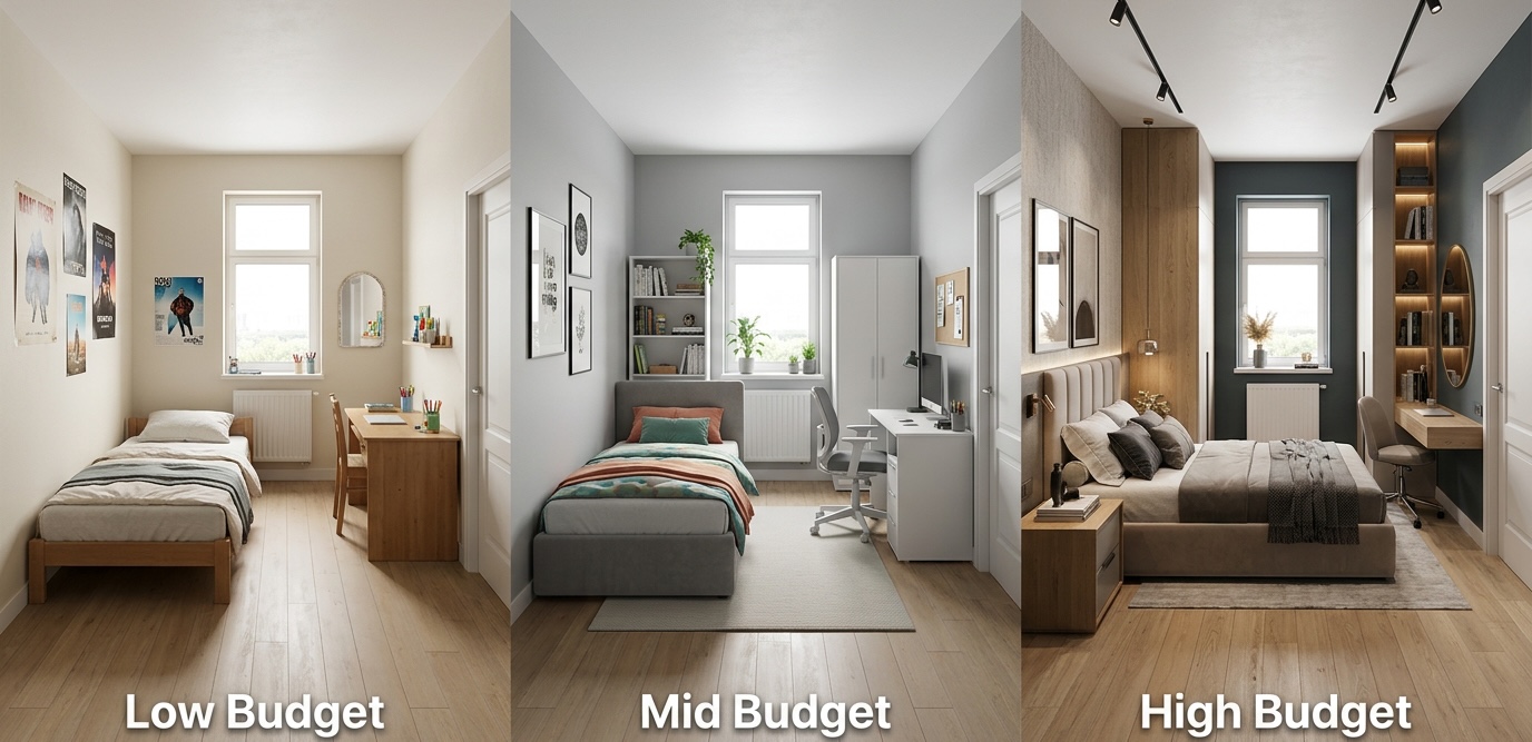 Kosten der Jugendzimmer-Umgestaltung