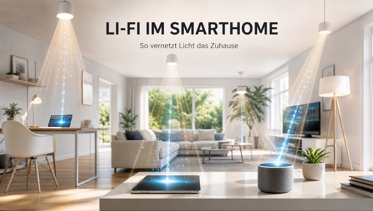 Li-Fi im Smarthome: So profitieren vernetzte Geräte vom Lichtnetz
