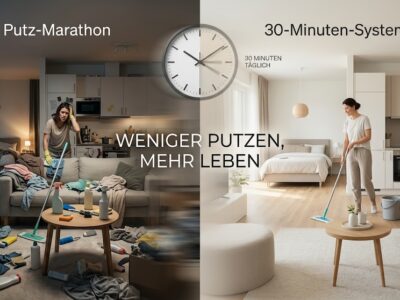 Der 30-Minuten-Haushalt: Das System, das Chaos verhindert (ohne Putzplan-Drama)