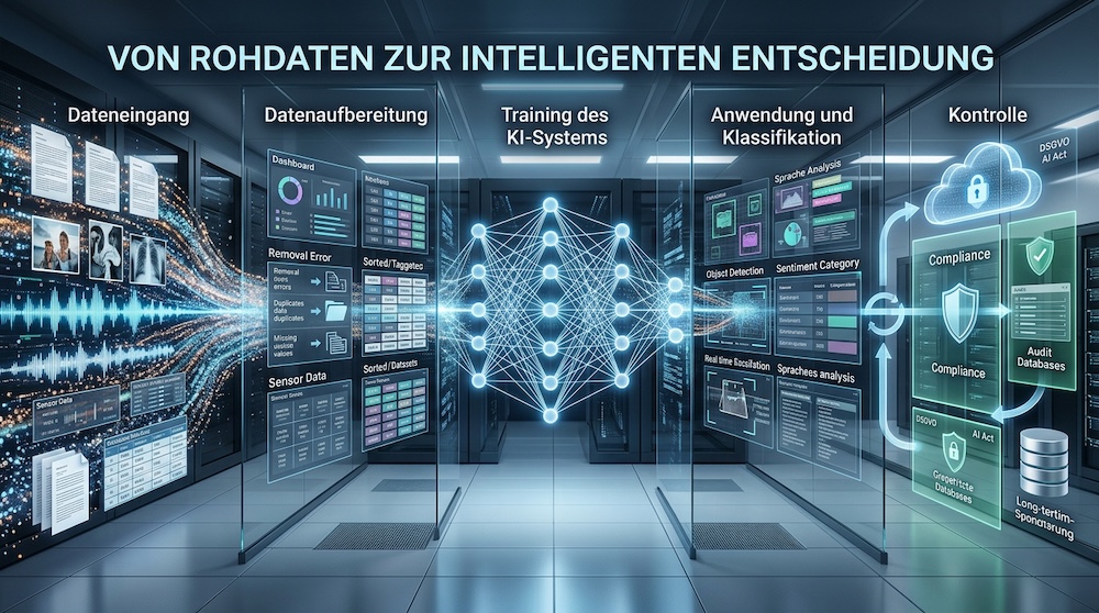 Was passiert mit den Daten, wenn KI sie verarbeitet?