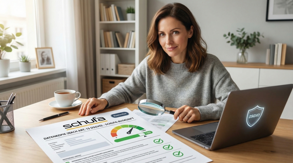 SCHUFA-Auskunft kostenlos: So geht’s (Musterbrief & Schritt-für-Schritt)