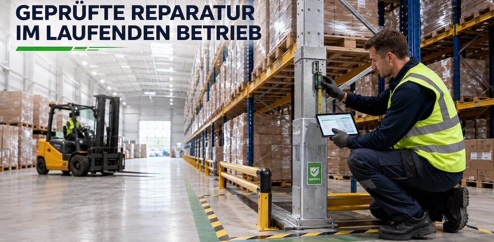 Reparaturen in die schon bestehenden Abläufe integrieren
