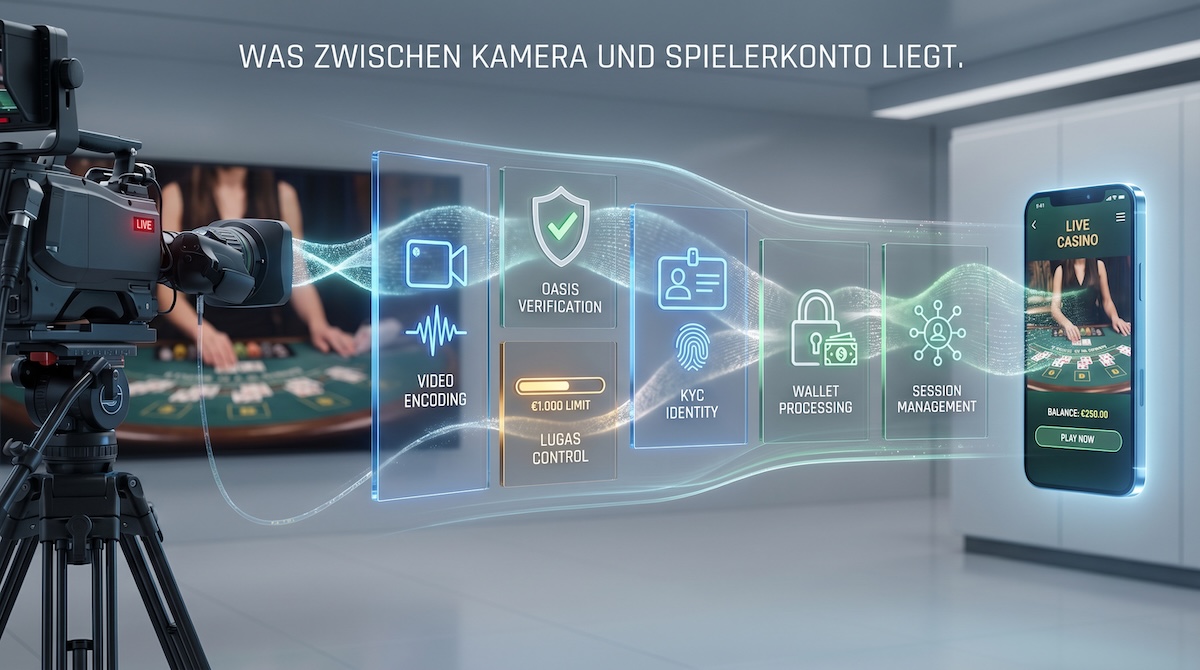 Was zwischen Kamera und Spielerkonto liegt