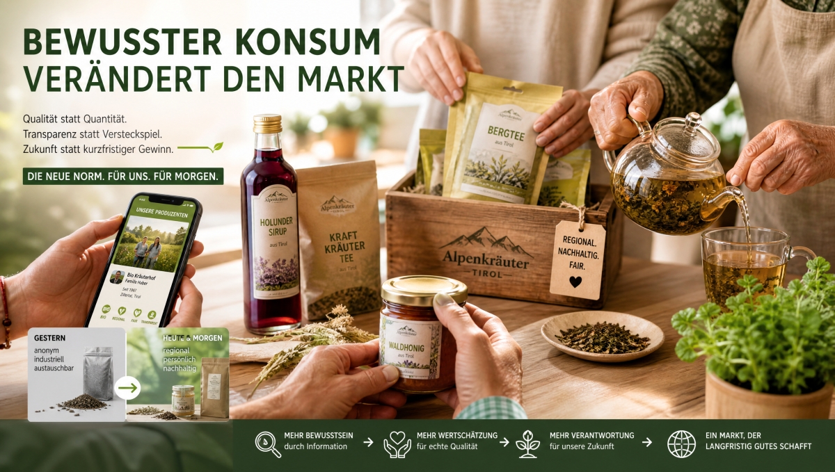 Bewusster Konsum verändert den Markt langfristig