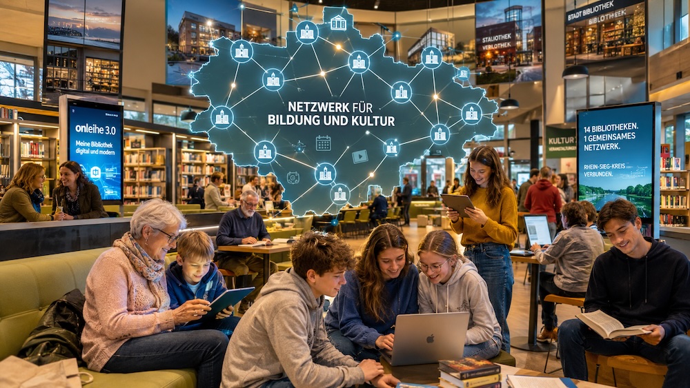 Mehr als nur Bücher: Bibliotheken im Rhein-Sieg-Kreis schließen Bündnis