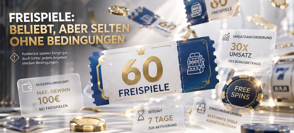 Freispiele: Nach wie vor beliebt, aber selten ohne Bedingungen
