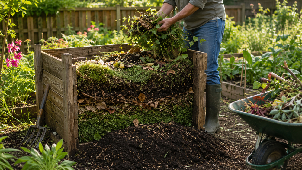 Gartenabfälle kompostieren: Anleitung für Anfänger