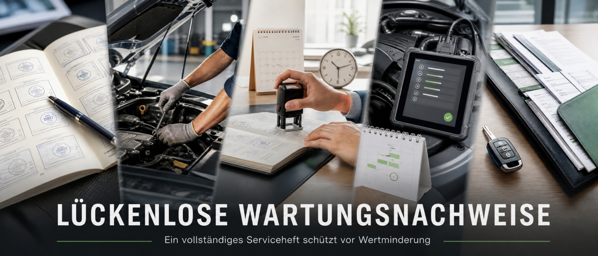 Serviceheft - Fehlende Wartungsnachweise vermeiden