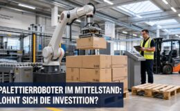 Palettierroboter im Mittelstand: Lohnt sich die Investition in Palettierroboter?