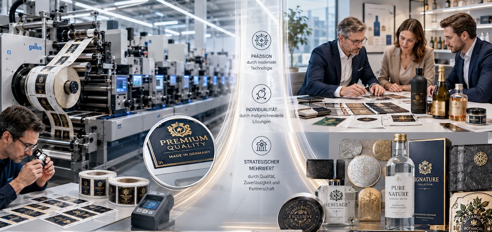 Warum leisten renommierte Etiketten-Hersteller eine höhere Produktqualität und eine höhere Individualität?