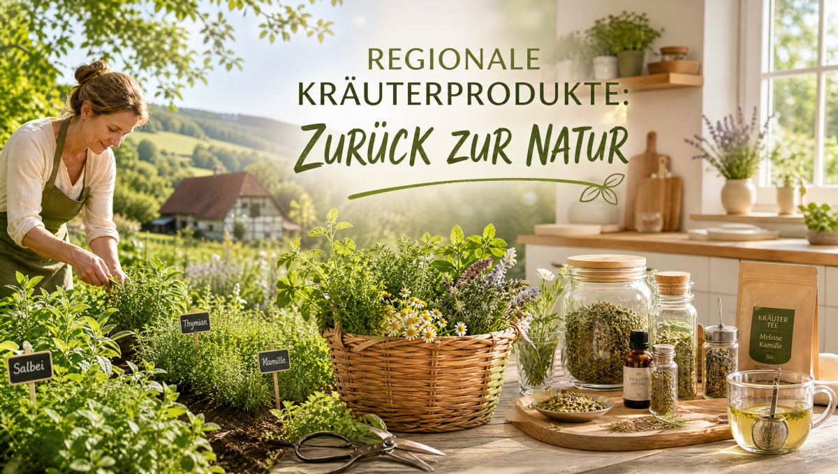 Heimische Kräuterprodukte gewinnen für viele Verbraucher an Bedeutung