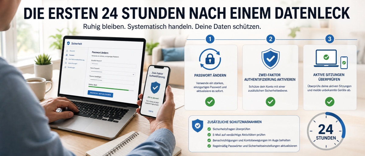 Die ersten 24 Stunden nach einem Datenleck