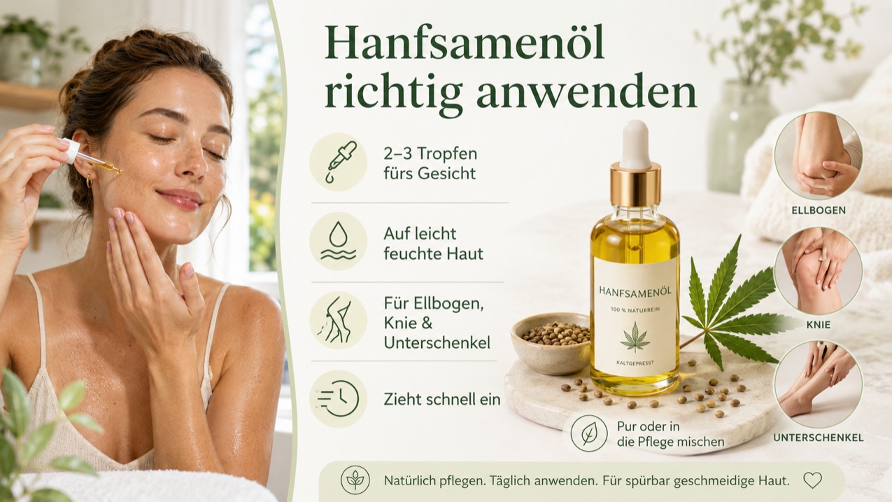 Richtige Anwendung in der täglichen Pflege