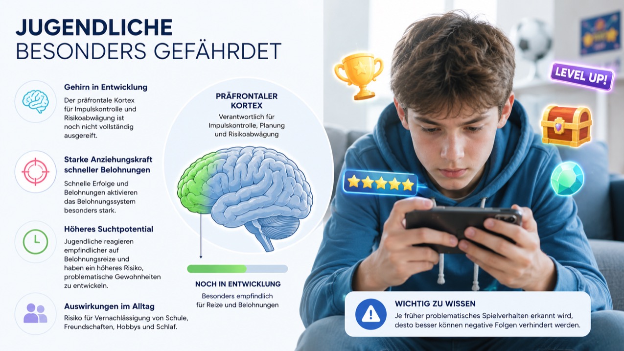Besondere Gefährdung von Jugendlichen