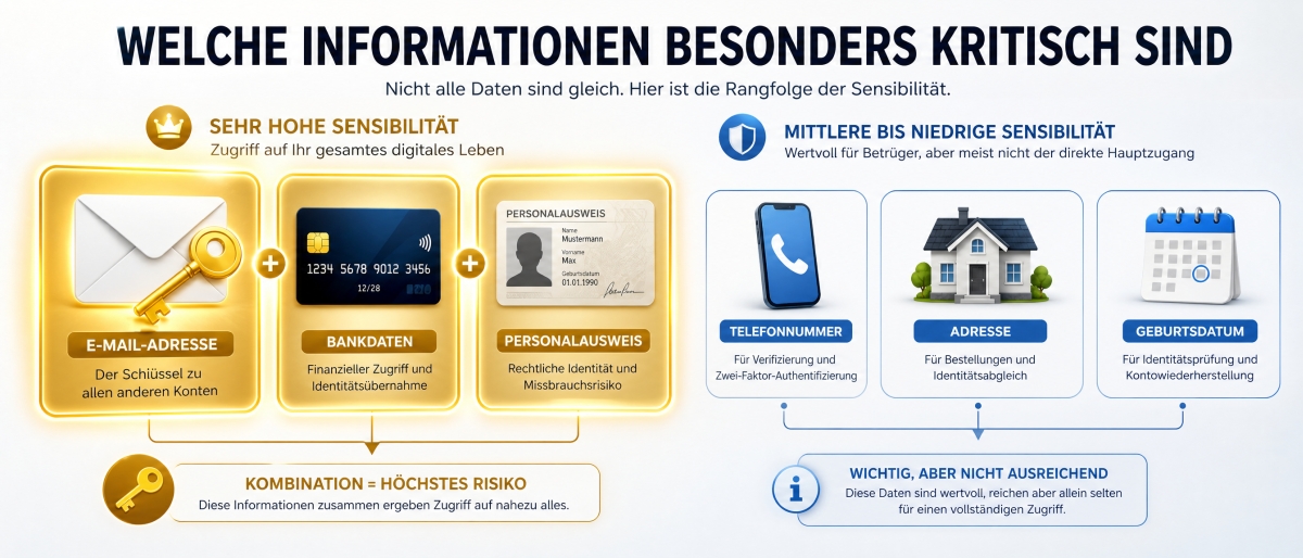 Welche Informationen besonders kritisch sind