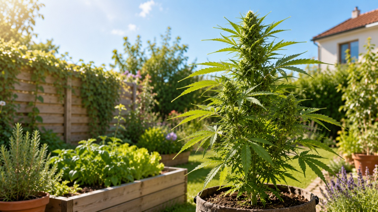 Cannabis im Garten legal anbauen: Die häufigsten Fehler bei Standort, Sichtschutz und Sicherheit