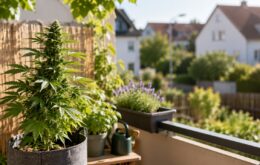 Cannabis-Geruch im Garten reduzieren: Pflanzen, Abstand, Erntezeit und Nachbarschaftsfrieden